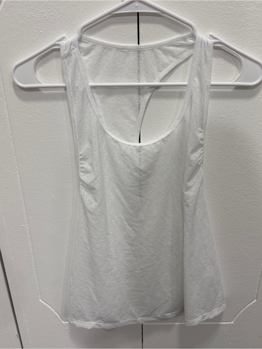 NWOT Halara White Cheeta Print Tank Top